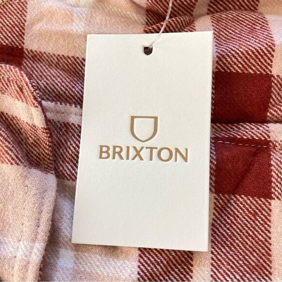 Brixton Boxy Cropped LS Flannel* - Picture 5 of 11